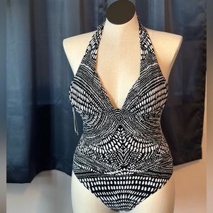 Kenneth Cole tummy shaping swimsuit